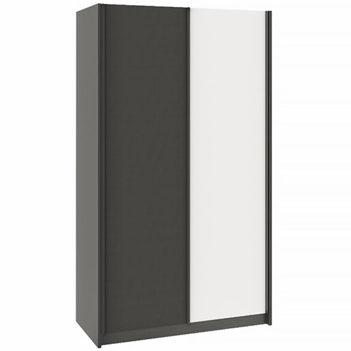 Шкаф-купе Carbon White (Карбон Вайт) 120